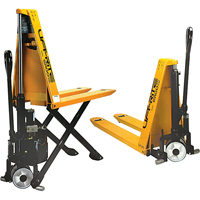 Chariots hydrauliques, 48" lo x 20-1/2" la, Acier, Capacit&eacute; de 3000 lb Cantin et fils