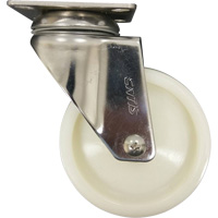 Caster, Swivel, 4" (101.6 mm), Nylon, 200 lbs. (91 kg.) Cantin et fils