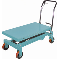 Heavy-Duty Hydraulic Scissor Lift Table, 39-3/8" L x 20-1/8" W, Steel, 1650 lbs. Capacity Cantin et fils