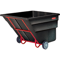 Tilt Truck, Polyethylene, 2 cu. yd., 2300 lbs. Load Capacity Cantin et fils