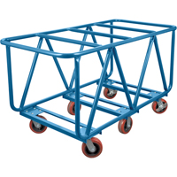 Flat Bed Lumber Cart, 60" x 30" x 33", 2500 lbs. Capacity Cantin et fils