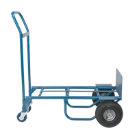 Convertible Deluxe Hand Truck, Steel, 800 lbs. Capacity Cantin et fils