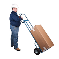 Deluxe Hi-Boy Hand Truck, P-Handle Handle, Steel, 72" Height, 700 lbs. Capacity Cantin et fils