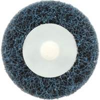 Disque de ponçage et meulage &agrave; rechange rapide HS Buff & Blend Standard Abrasives 840358, 2" dia., Grain Moyen, Oxyde d'aluminium Cantin et fils