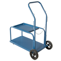Mini-MIG Welding Cart, Rubber Wheels, 18" W x 36" L Base, 1000 lbs. Cantin et fils