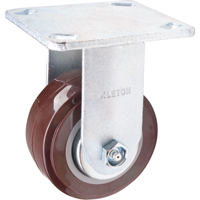 Roulette, Fixe, 4" (101,6 mm), Polyur&eacute;thane,  Cantin et fils