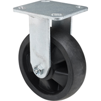 Hi-Temp Caster, Rigid, 6" (152.4 mm), Nylon, 880 lbs. (399 kg.) Cantin et fils