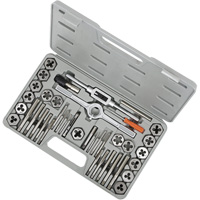 TD40H SAE HSS Tap & Alloy Die Set, 40 Pieces Cantin et fils