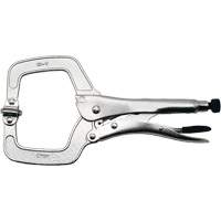Super Heavy-Duty Locking C-Clamp with Swivel Pad, 11" (279 mm) Capacity Cantin et fils