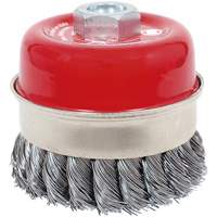 CKB3201T High Performance Knot Banded Cup Brush, 3-1/2" Dia. x 5/8"-11 Arbor Cantin et fils