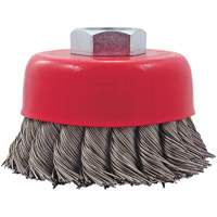 CK3201T Knotted Twist Wire Cup Brush, 3" Dia. x 5/8"-11 Arbor Cantin et fils