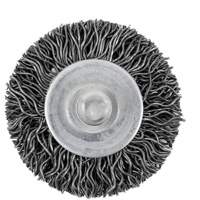 126 Shaft Mounted Crimped Radial Brush, 1-1/2", 0.02" Fill, 1/4" Shank Cantin et fils