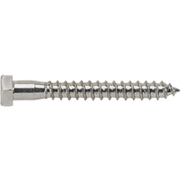 Lag Screw, 3/8" x 3" L, Plain Cantin et fils