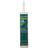 Dowsil 732 Multi-Purpose Silicone Sealant, 300 ml, Cartridge, White Cantin et fils
