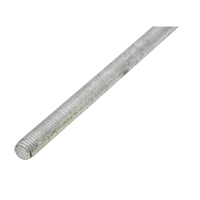 Tige filet&eacute;e, 1/4"-20, 36" lo, Galvanis&eacute;, Grade Calibre 2 Cantin et fils