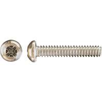 Pan Phillips HD Machine Screws, #8 x 3" L, Zinc Plated Cantin et fils
