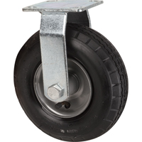 Pneumatic Casters, Rigid, 8" (203.2 mm), Pneumatic, 350 lbs. (158.8 kg.) Cantin et fils