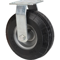 Flat-Free Casters, Rigid, 8" (203.2 mm), Flat-Free, 275 lbs. (125 kg.) Cantin et fils