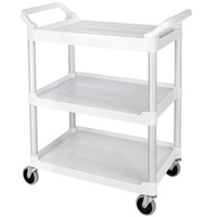 Service Utility Cart, 3 Tiers, 33" x 37" x 18", 200 lbs. Capacity Cantin et fils