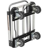 Fold-Up Platform Truck, Stainless Steel, 300 lbs., 28" L x 16" W, 33-1/2" High Cantin et fils