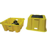 Nestable Industrial Step Stools, 25" x 25" x 10-1/2" High Cantin et fils