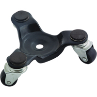 Socle roulant pour les pattes, Capacit&eacute; de 200 lb, Cadre en Acier, 2,45" h Cantin et fils