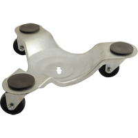 Socle roulant zingu&eacute; pour les pattes, Capacit&eacute; de 300 lb, Cadre en Acier, 2,75" h Cantin et fils