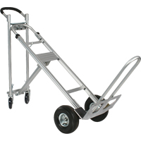 Three-Position Spartan III Convertible Hand Truck, Aluminum, 750 lbs. Capacity Cantin et fils