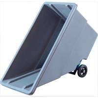 Tilt Truck, Polyethylene, 0.625 cu. yd., 500 lbs. Load Capacity Cantin et fils