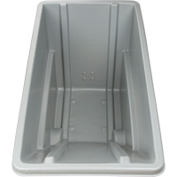 Tilt Truck, Polyethylene, 0.625 cu. yd., 500 lbs. Load Capacity Cantin et fils