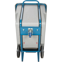 Chariot basculeur en acier, Poly&eacute;thyl&egrave;ne, 0,625 vg³, Capacit&eacute; de charge de 850 lb Cantin et fils