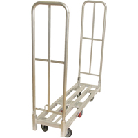 U-Boat Platform Truck, 59-1/2" L x 16" W, 1750 lbs. Capacity, Polyurethane Casters Cantin et fils