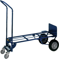 Deluxe Industrial Convertible Hand Truck, Steel, 1000 lbs. Capacity Cantin et fils