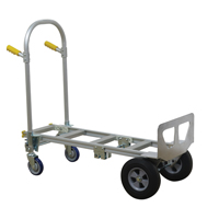 SPTN-JR-T18-SR Spartan Jr. Convertible Hand Truck, Aluminum, 1000 lbs. Capacity Cantin et fils