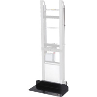 Rallonge de plaque avant en acier pour chariot de machines distributrices - NE-28 Cantin et fils