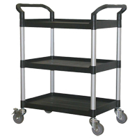 Chariot utilitaire, 3 tiers, 33-1/2" x 39-3/8" x 19", Capacit&eacute; 300 lb Cantin et fils