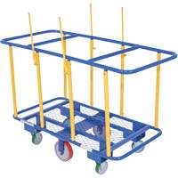 Horizontal Panel Cart, 63-7/16" x 28-1/2" x 40-15/16", 2000 lbs. Capacity Cantin et fils