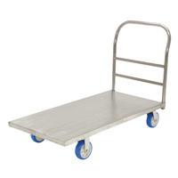 Platform Truck, 48" L x 24" W, 2000 lbs. Capacity, Polyurethane Casters Cantin et fils