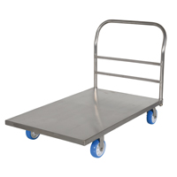Platform Truck, 48" L x 30" W, 2000 lbs. Capacity, Polyurethane Casters Cantin et fils