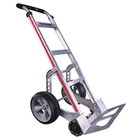 Self-Stabilizing Hand Truck, Continuous Handle, Aluminum, 55'' Height, 500 lbs. Capacity Cantin et fils