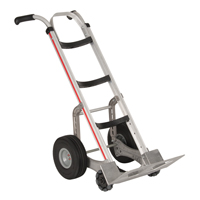 Diable autostabilisant, Prise Double, Aluminium, Hauteur de 55'', Capacit&eacute; 500 lb Cantin et fils