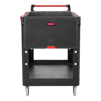 Heavy-Duty Adaptable Utility Cart, 2 Tiers, 25-1/5" x 36" x 51-1/2", 500 lbs. Capacity Cantin et fils