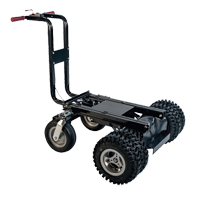 Chariot &agrave; bascule motoris&eacute;, Capacit&eacute; 27 cu. ft., 51" h x 81" la x 33" p Cantin et fils