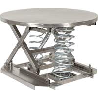 Table &eacute;l&eacute;vatrice de palettes, 43 5/8" lo x 43 5/8" la, Capacit&eacute; 4500 lb Cantin et fils