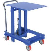 Table &eacute;l&eacute;vatrice, 30" lo x 24" la, Acier, Capacit&eacute; 2000 lb Cantin et fils
