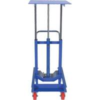 Table &eacute;l&eacute;vatrice, 30" lo x 24" la, Acier, Capacit&eacute; 2000 lb Cantin et fils