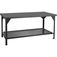 Heavy-Duty Workbench, 48" W x 30" D x 34" H, 4000 lbs. Capacity Cantin et fils