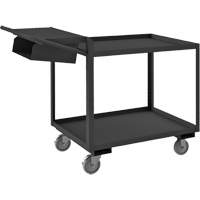 Order Picking Cart, 40-1/4" H x 24-1/4" W x 52-3/8" D, 2 Shelves, 1200 lbs. Capacity Cantin et fils