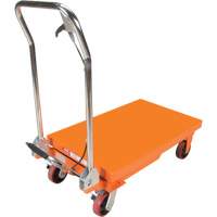 Table &eacute;l&eacute;vatrice &agrave; ciseaux hydraulique, 32" lo x 19-3/4" la, Acier, Capacit&eacute; 1100 lb Cantin et fils