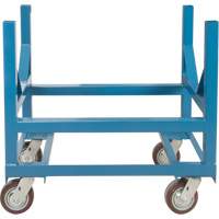 Pipe & Bar Cradle Truck, 24" L x 24" W x 34" H, 2500 lbs. Capacity, Polyurethane Wheels Cantin et fils